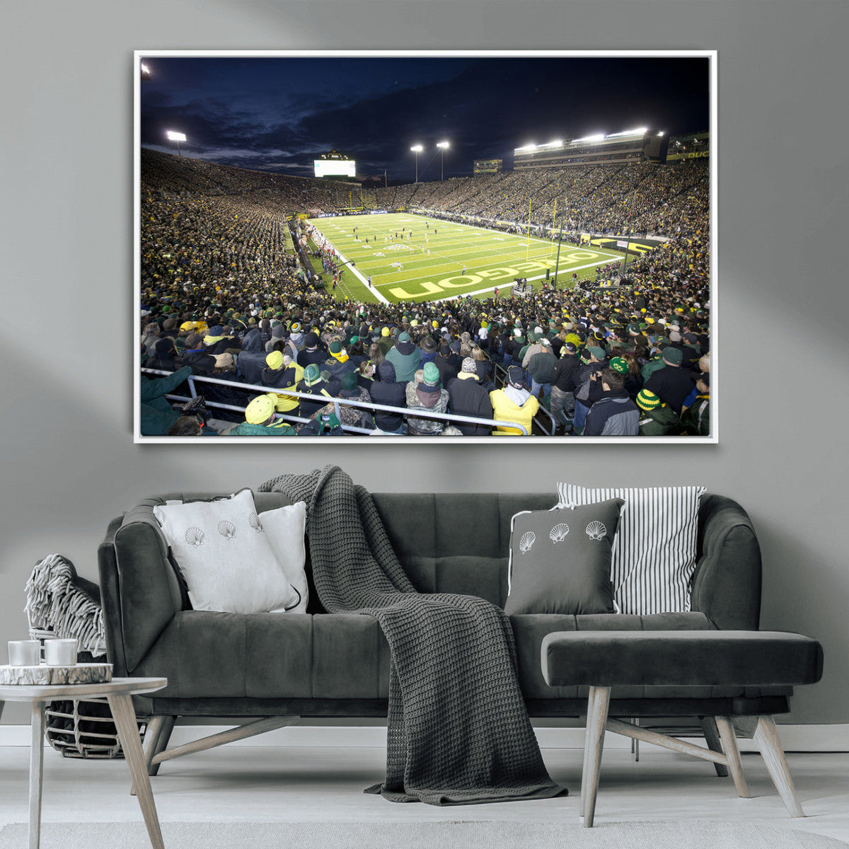 University of Oregon Ducks Football Team Print - Eugene