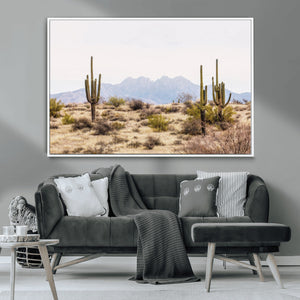 Arizona Desert Wall Art Print | Arizona Desert Canvas Print
