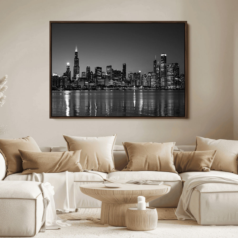 Chicago Wall Art Canvas Print