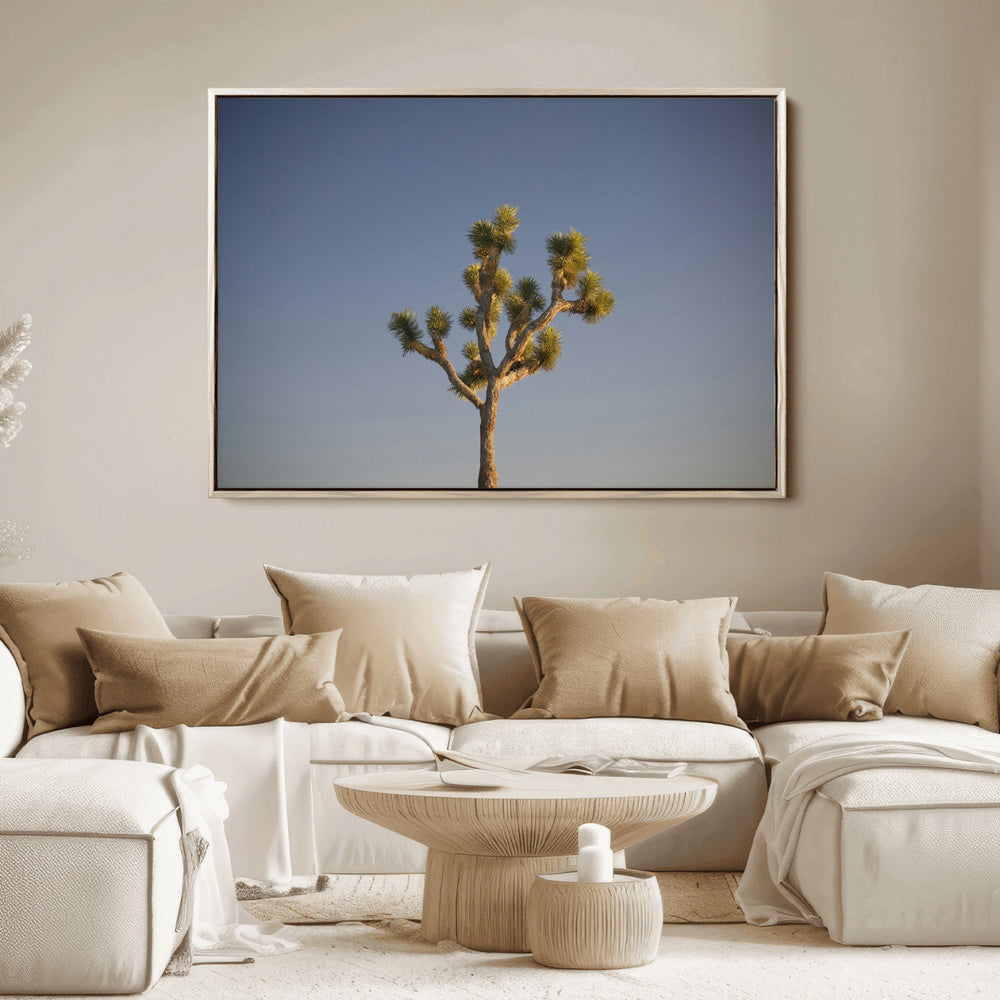 Joshua Tree Wall Art Canvas Print – Framed Southwestern