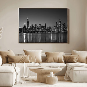 Chicago Wall Art Canvas Print
