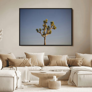 Joshua Tree Wall Art Canvas Print – Framed Southwestern