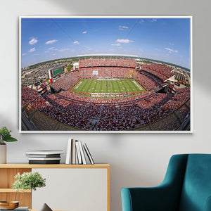 William Brice Stadium Wall Art Canvas Print – Stadium Crowd