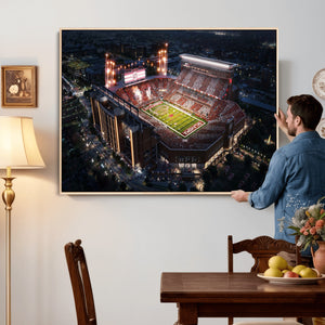 Oklahoma Memorial Stadium - Gaylord Memorial Stadium Wall