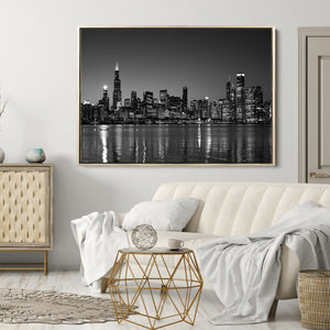 Chicago Wall Art Canvas Print