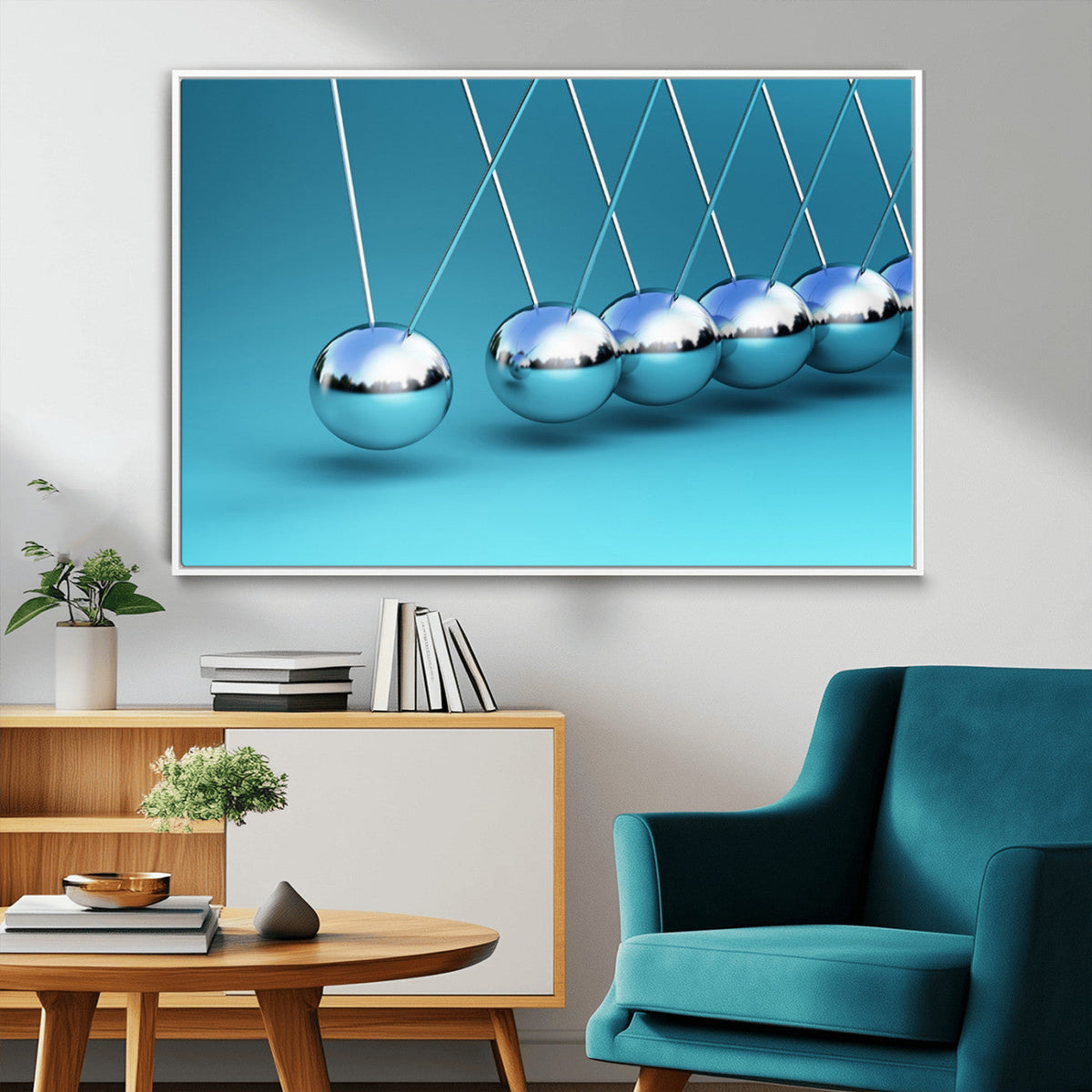 Newton Wall Art Canvas Print