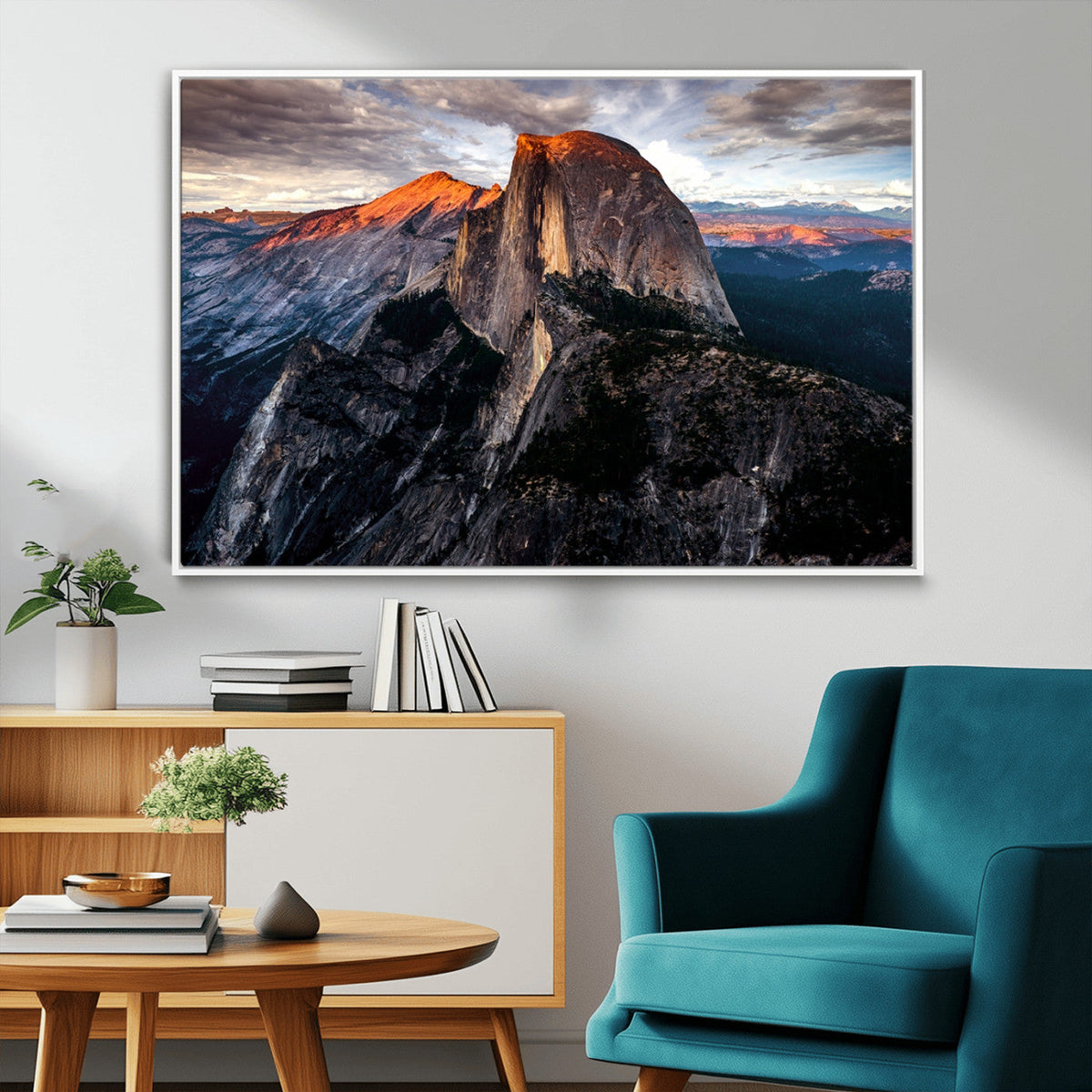 Half Dome Yosemite Wall Art – Majestic Mountain Landscape