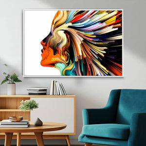 Profile Colors Canvas Print