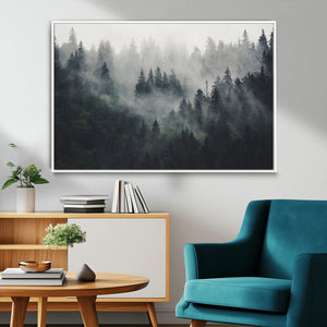 Nature Wall Decor - Serene Triptych Nature Print – Woodland