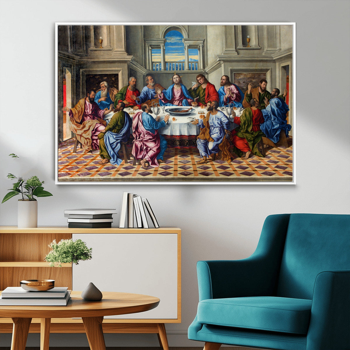 The Last Supper Multi Panel Canvas Wall Art