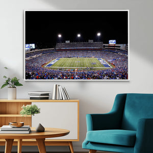 Buffalo Bills Wall Art - Buffalo Bills Stadium Canvas Print,