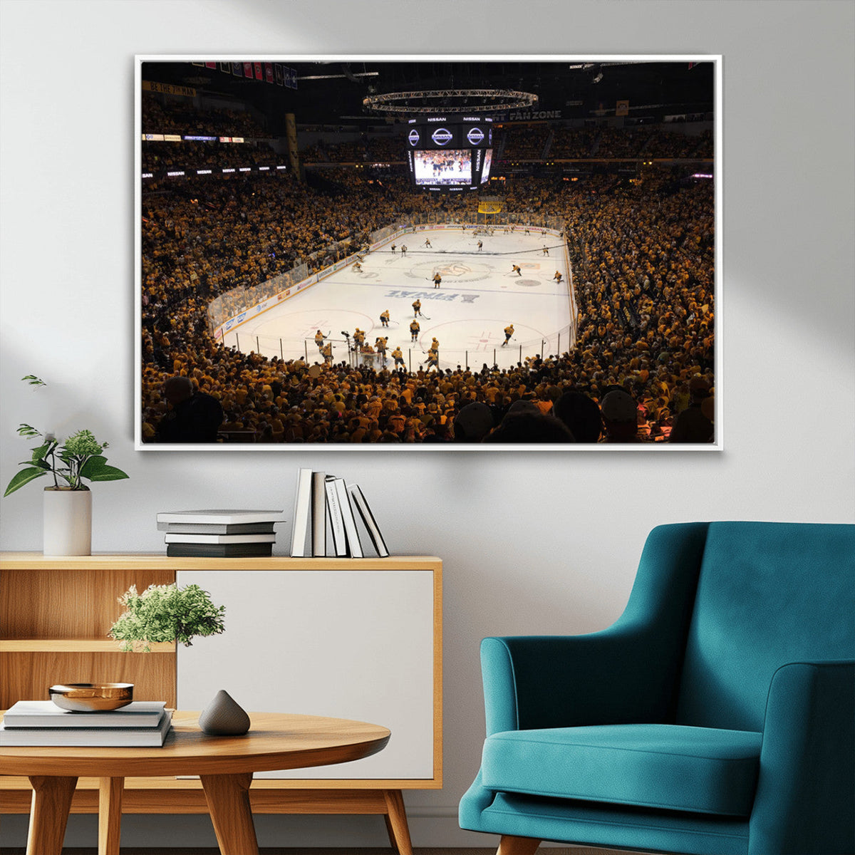 Bridgestone Arena - Nashville Predators Hockey Team Print -