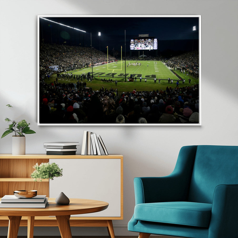 Purdue Boilermakers Football Team Print - West Lafayette