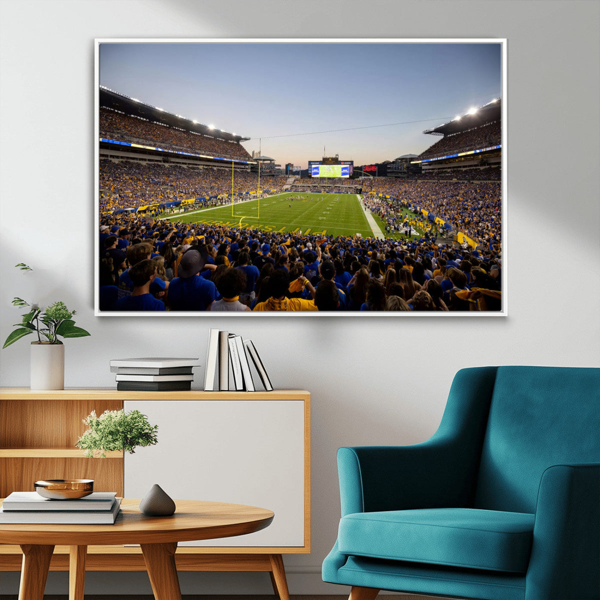 Pittsburgh Panthers Football Team Print - Pittsburgh