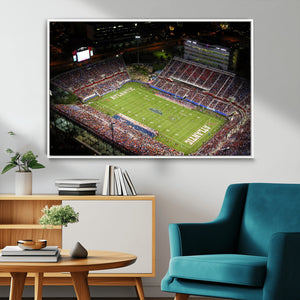 Florida Atlantic University Owls Canvas Print, Football Team