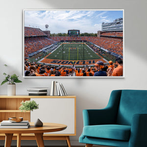 University of Illinois Fighting Illini Football Team Print