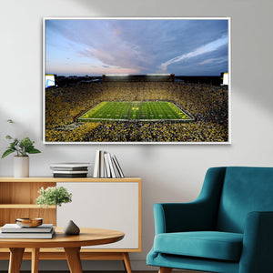 University of Michigan Wolverines Football Team Print - Ann