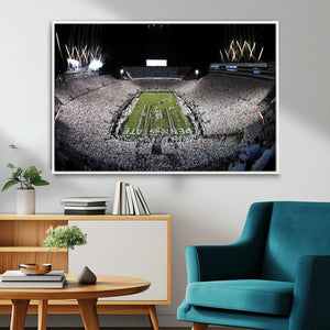 Penn State Beaver Stadium Canvas Wall Art - Nittany Lions