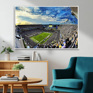 Framed USF Bulls Football Team Print - Tampa Raymond James