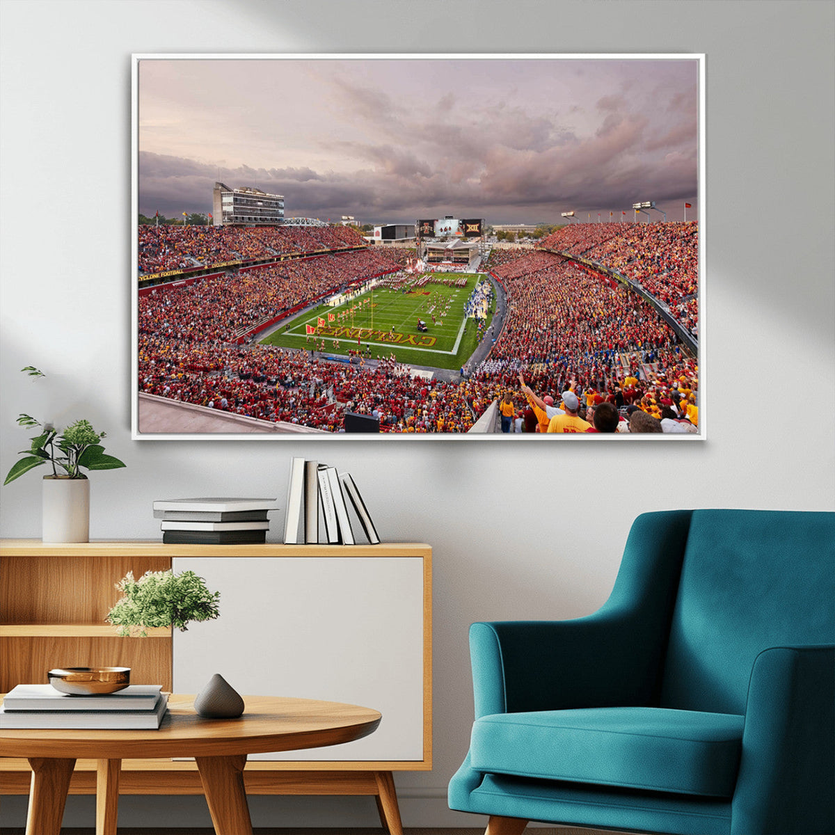 Iowa State University Cyclones Football Team Print - Ames