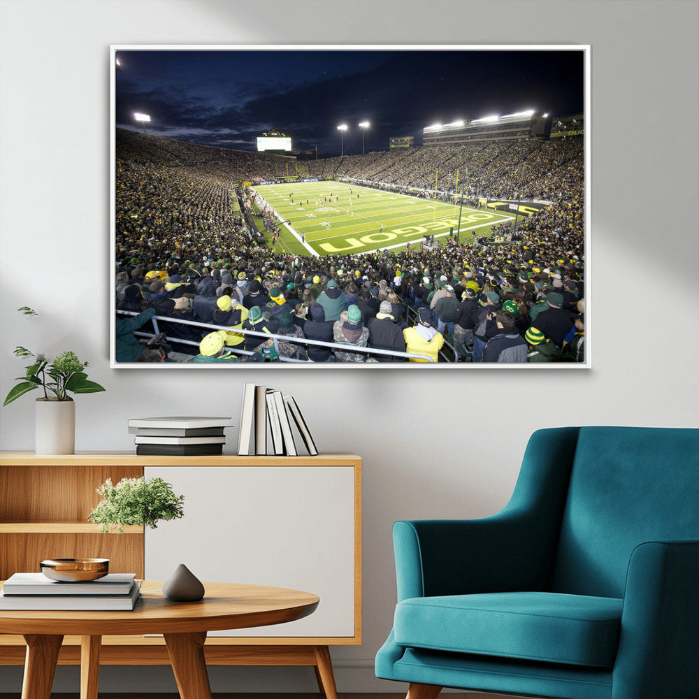 University of Oregon Ducks Football Team Print - Eugene