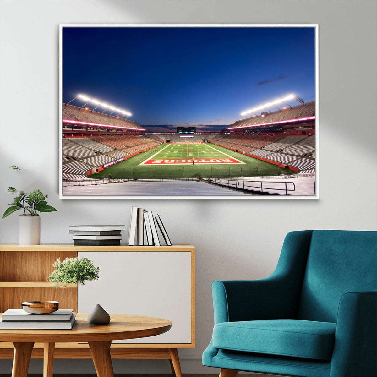 Rutgers Scarlet Knights Football Team Print - Piscataway SHI