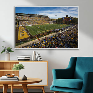 University of Wyoming Cowboys Football Team Print - Laramie