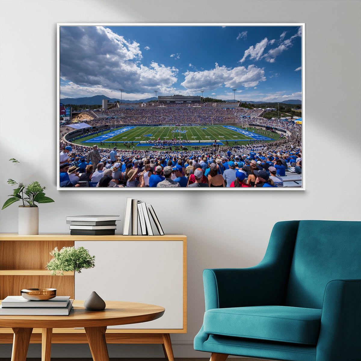 Air Force Falcons Football Team Print - Colorado Springs
