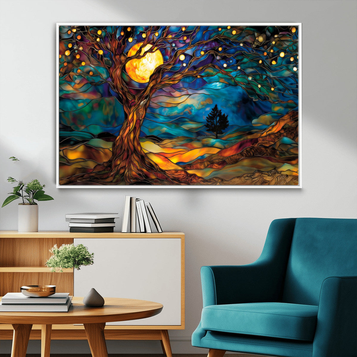 Tree of Life Wall Art - Yggdrasil Tree of Life Canvas Print