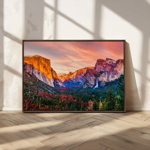 Yosemite Nal Park Wall Art Landscape Canvas Print El Capitan