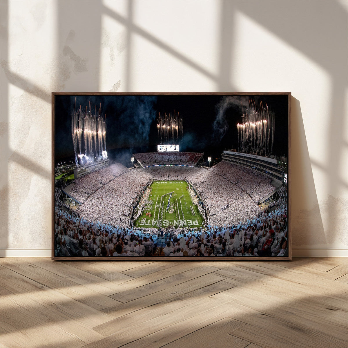 Penn Stadium Football Wall Art Canvas Print, Pennsylvania