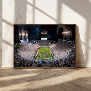Penn Stadium Football Wall Art Canvas Print, Pennsylvania