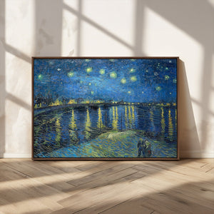 Vincent van Gogh Starry Night over the Rhone Abstract Wall