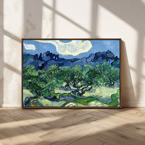 Olive Trees Van Gogh Wall Art Canvas Print