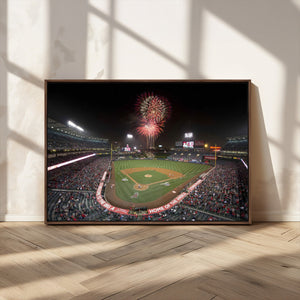 Fireworks at Angel Stadium – Los Angeles Angels Canvas