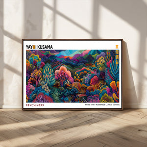 Framed Yayoi Kusama 1986 Wall Art Print – Japanese Wall Art