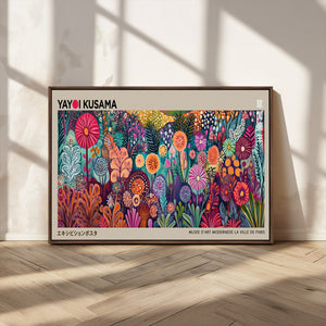 Yayoi Kusama Wall Art Canvas Print, Abstract Art, Large