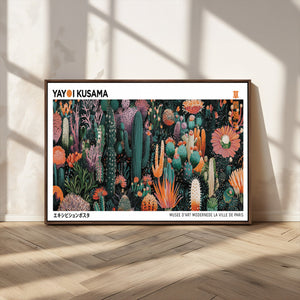 Modern Japanese Wall Art Canvas Print – Framed Abstract