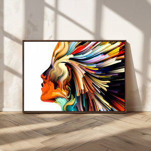 Profile Colors Canvas Print