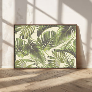 Palm Leaves Canvas Print