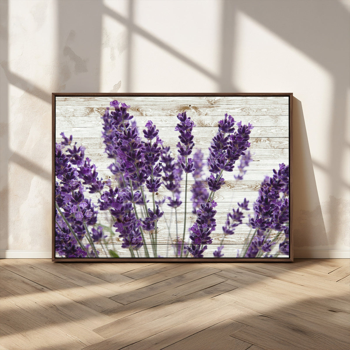 Lavender Herb Wall Art Canvas Print
