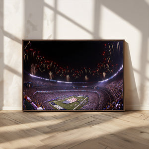New York Giants Football Team Print - East Rutherford