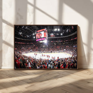 Amerant Bank Arena Wall Art Canvas Print - Basketball Arena