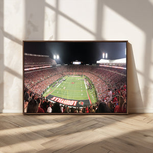 University of Louisville Cardinals Football Team Print -