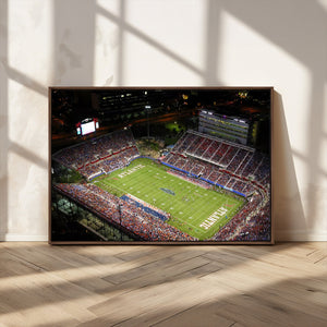 Florida Atlantic University Owls Canvas Print, Football Team