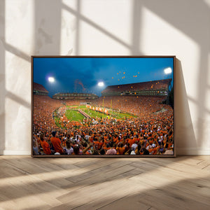 Clemson University Tigers Football Team Print - Clemson