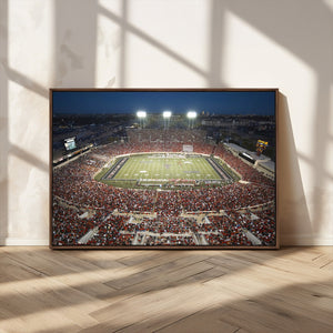 Texas Tech Red Raiders Football Team Print - Lubbock Jones