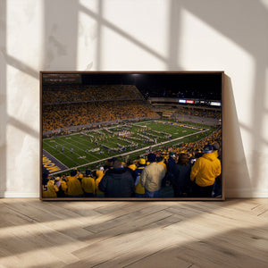 West Virginia Uni Mountaineers Football Team Print - Milan