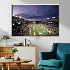 New England Patriots Football Team Print - Foxborough