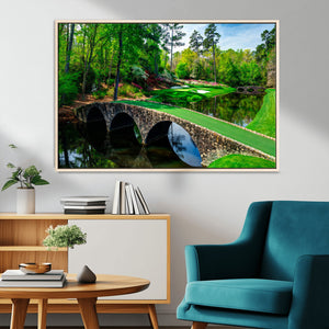 Augusta National Golf Club Wall Art - Panoramic Bridge &